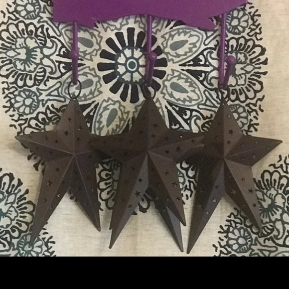 New Set of 4 Rustic Farmhouse Metal Barn Stars (November) - Picture 2 of 4